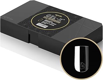 Amazon.com: Aprés Gel-X® Sculpted Square Short Tip Box | 500pc Gel